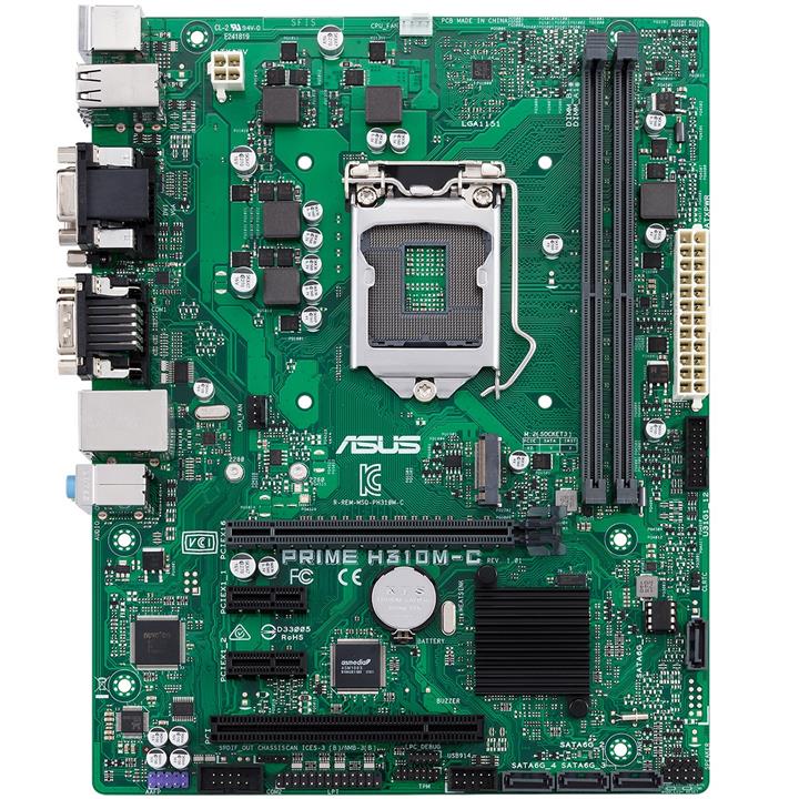 مادربرد ایسوس مدل PRIME H310M-C ASUS PRIME H310M-C Motherboard